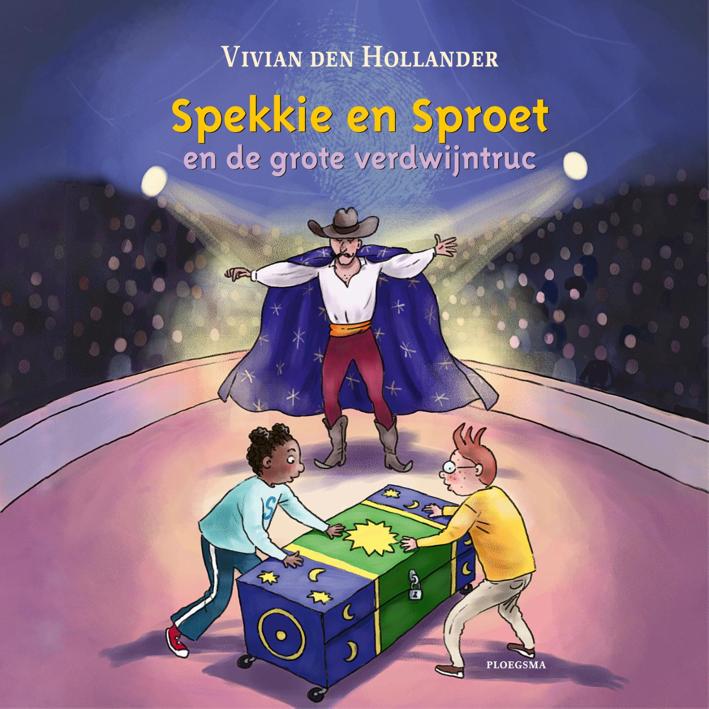Omslag van Spekkie en Sproet en de grote verdwijntruc