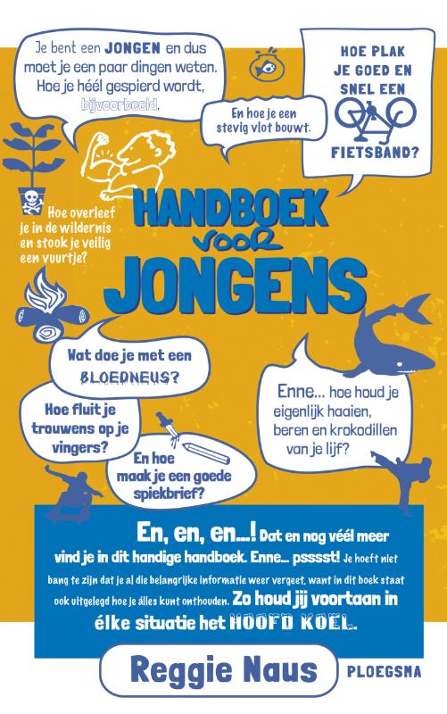 Omslag van Handboek voor jongens