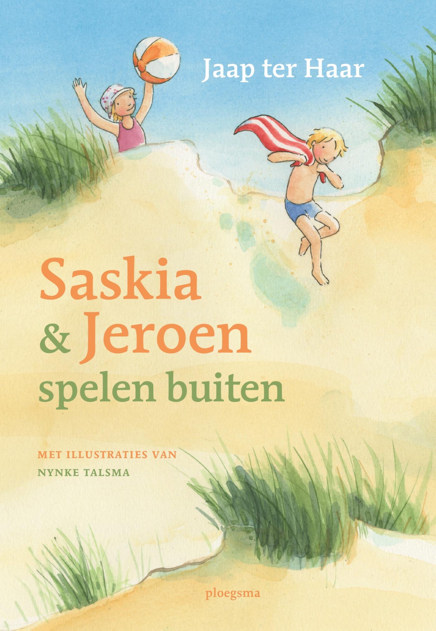 Omslag van Saskia & Jeroen spelen buiten