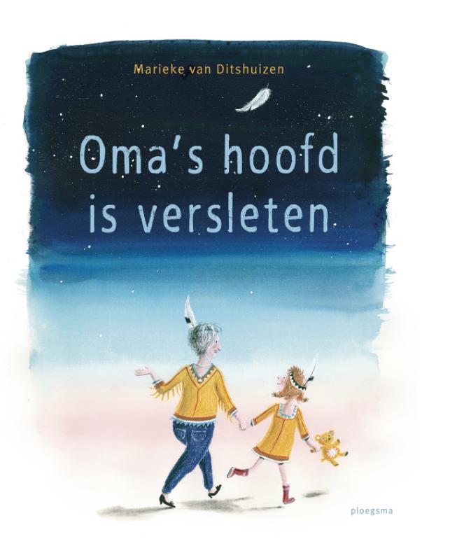 Omslag van Oma's hoofd is versleten