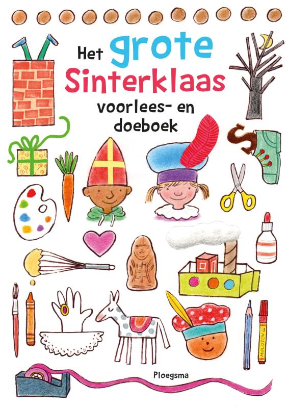 Omslag van Het grote Sinterklaas voorlees- en doeboek
