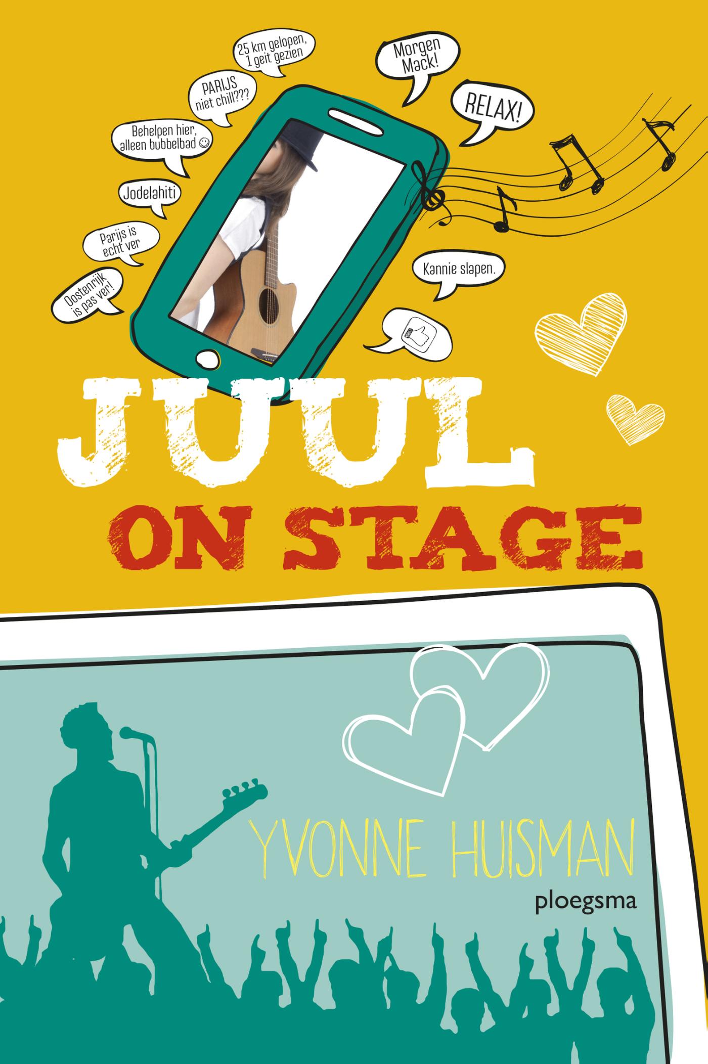 Omslag van Juul on stage