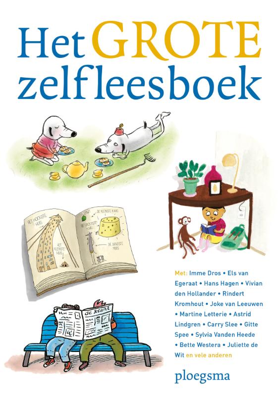 Omslag van Het grote zelfleesboek