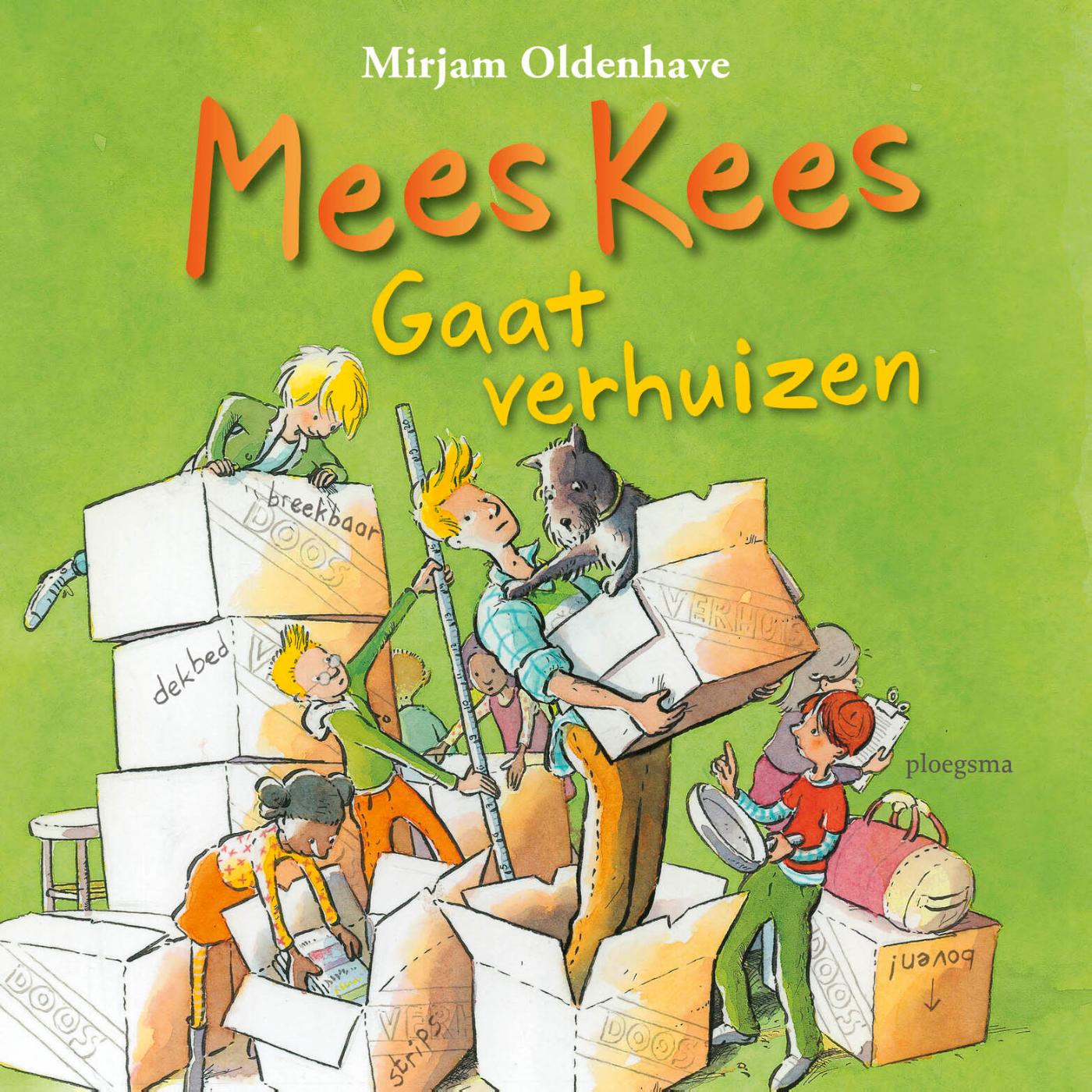 Omslag van Mees Kees gaat verhuizen