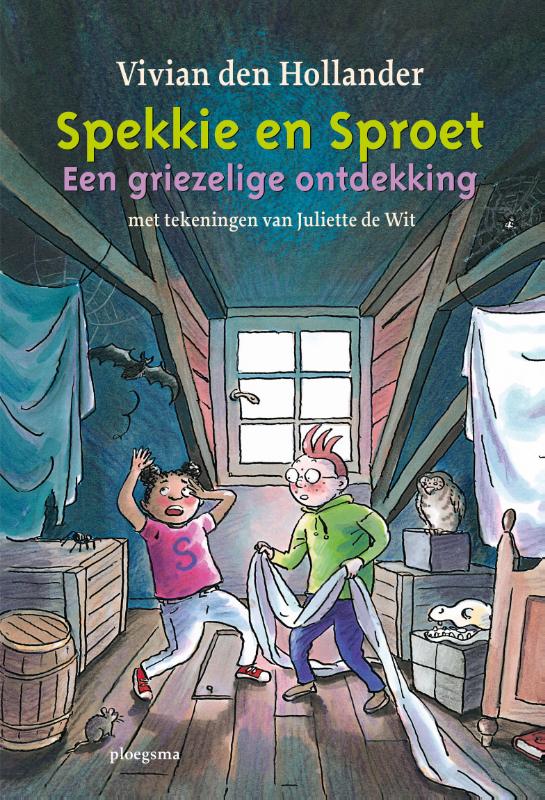 Omslag van Spekkie en Sproet: Een griezelige ontdekking