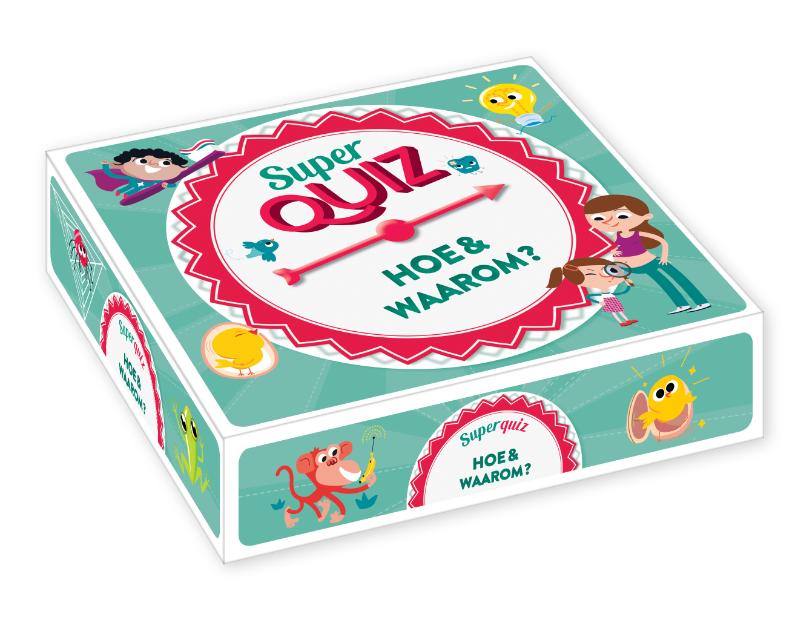Omslag van Superquiz: Hoe & Waarom?