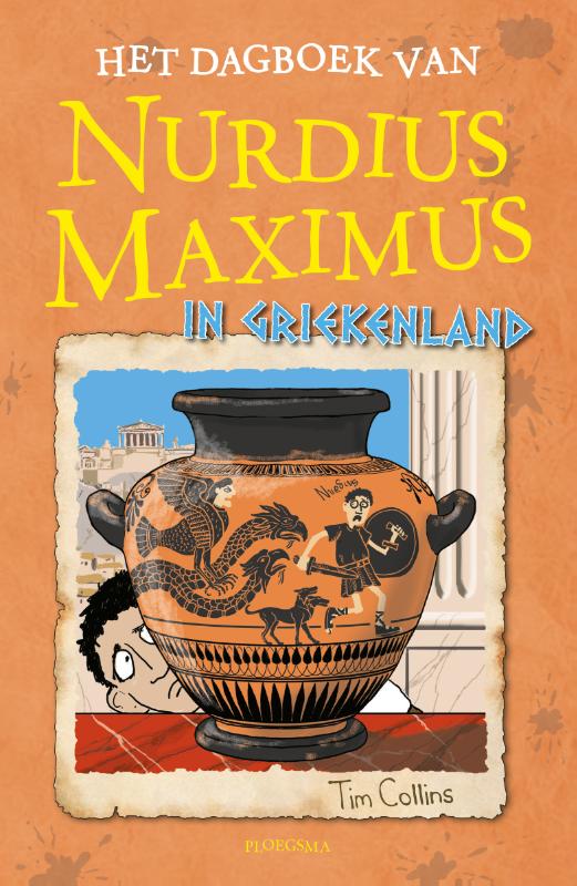 Omslag van Het dagboek van Nurdius Maximus in Griekenland
