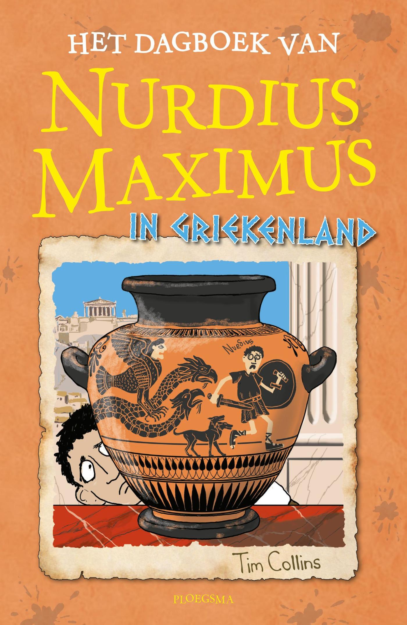 Omslag van Het dagboek van Nurdius Maximus in Griekenland