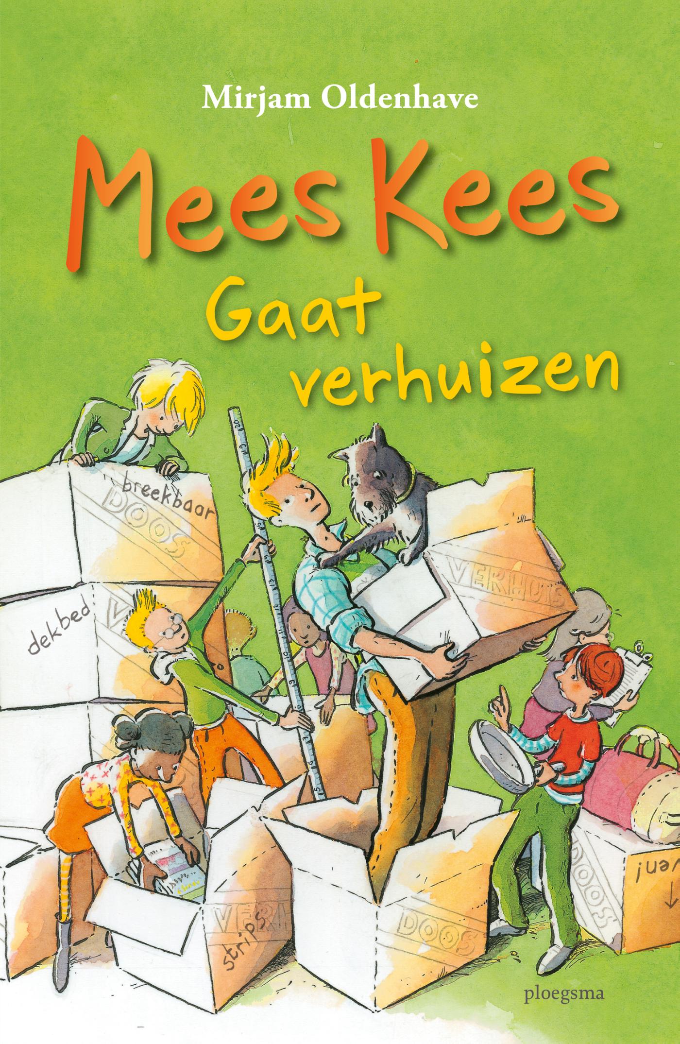 Omslag van Mees Kees gaat verhuizen