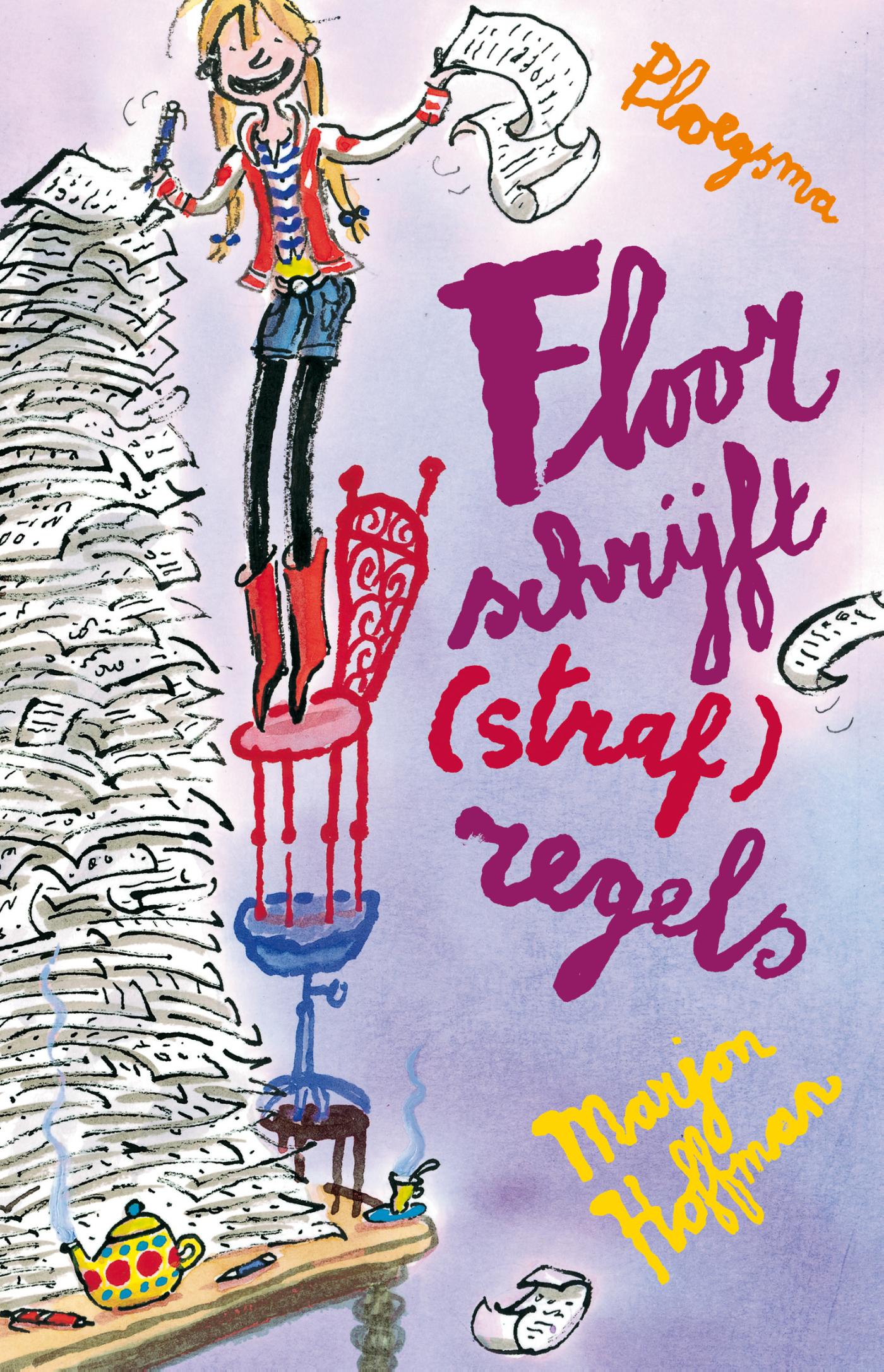 Omslag van Floor schrijft (straf)regels