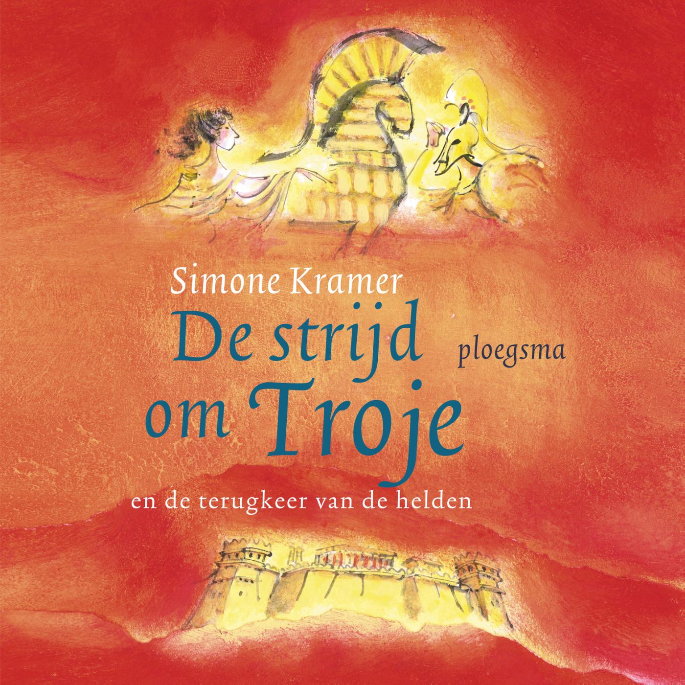 Omslag van De strijd om Troje