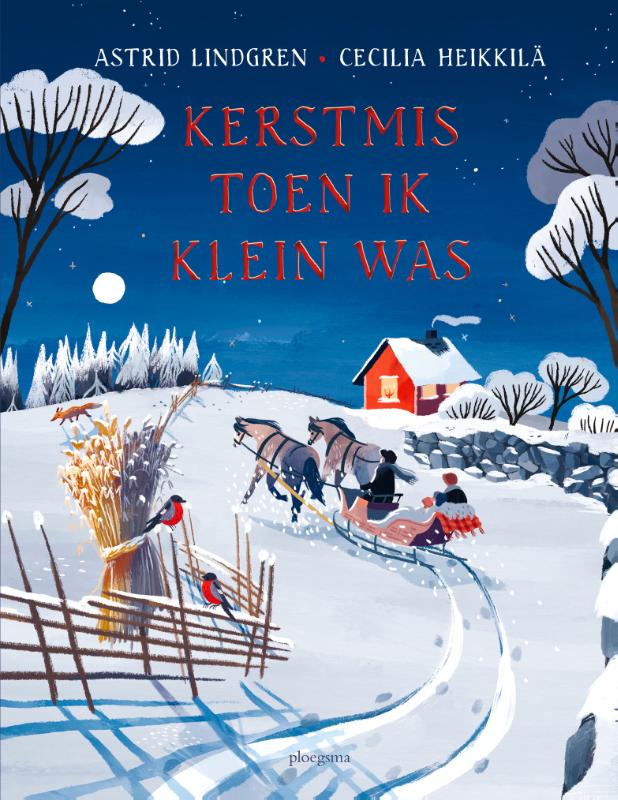 Omslag van Kerstmis toen ik klein was