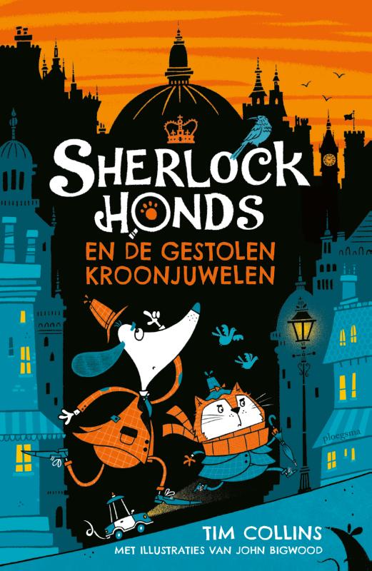 Omslag van Sherlock Honds en de gestolen kroonjuwelen