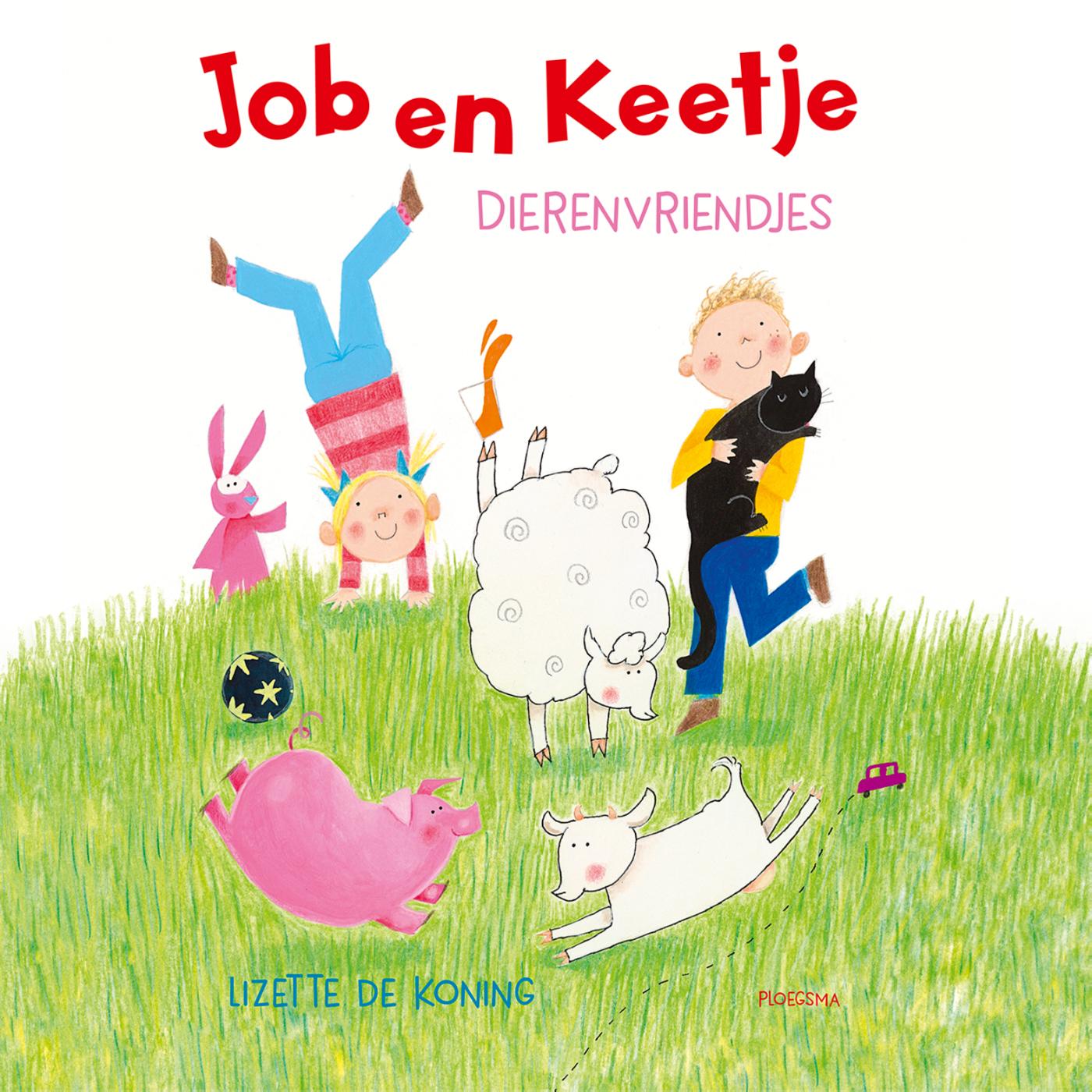Omslag van Job en Keetje: Dierenvriendjes