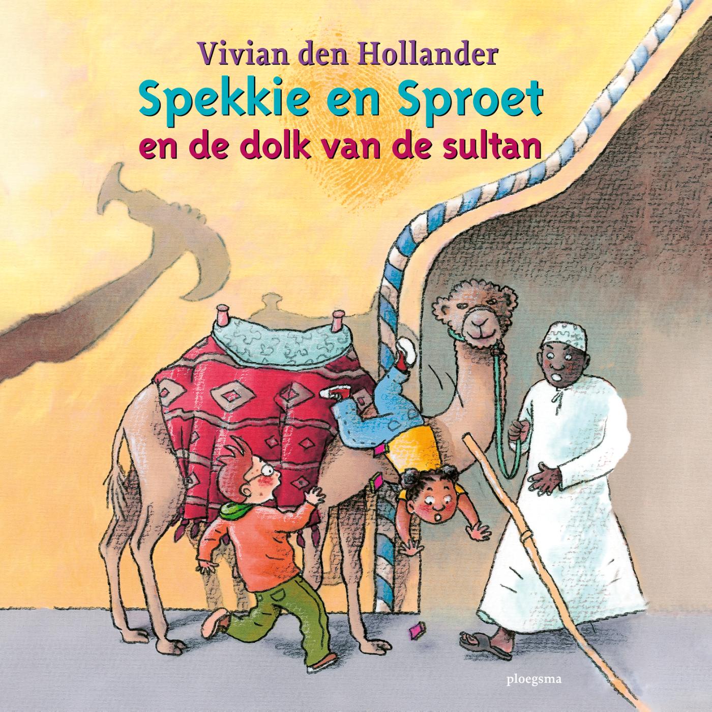Omslag van Spekkie en Sproet en de dolk van de sultan