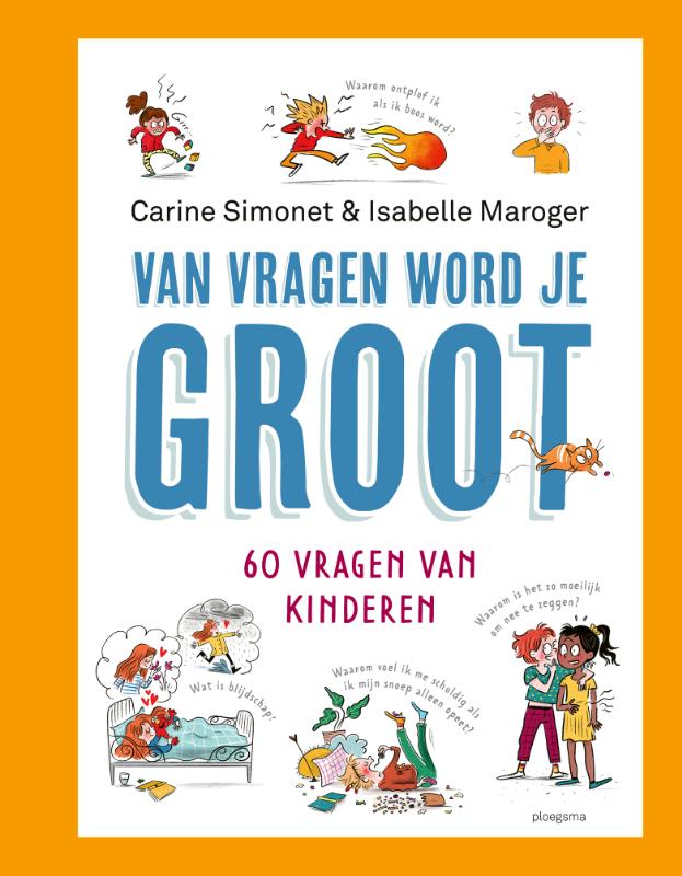Omslag van Van vragen word je groot