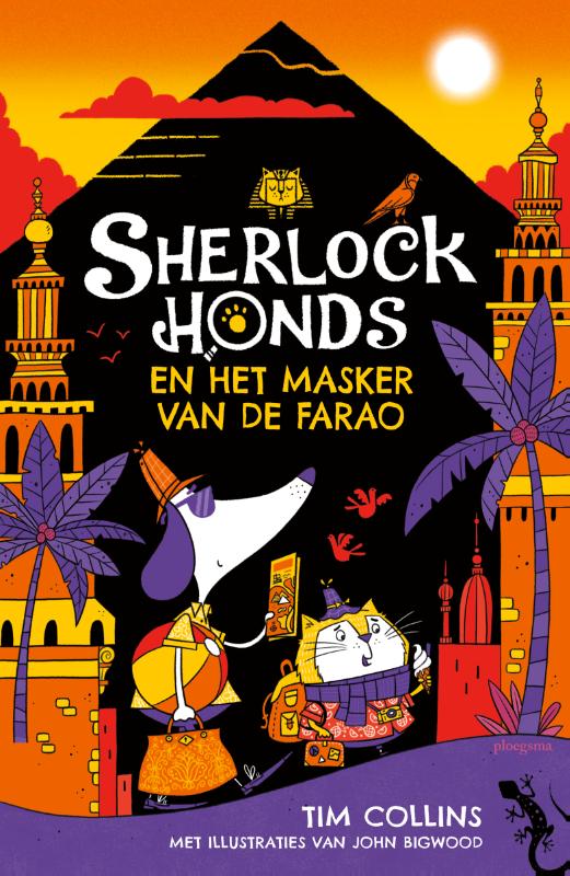 Omslag van Sherlock Honds en het masker van de farao