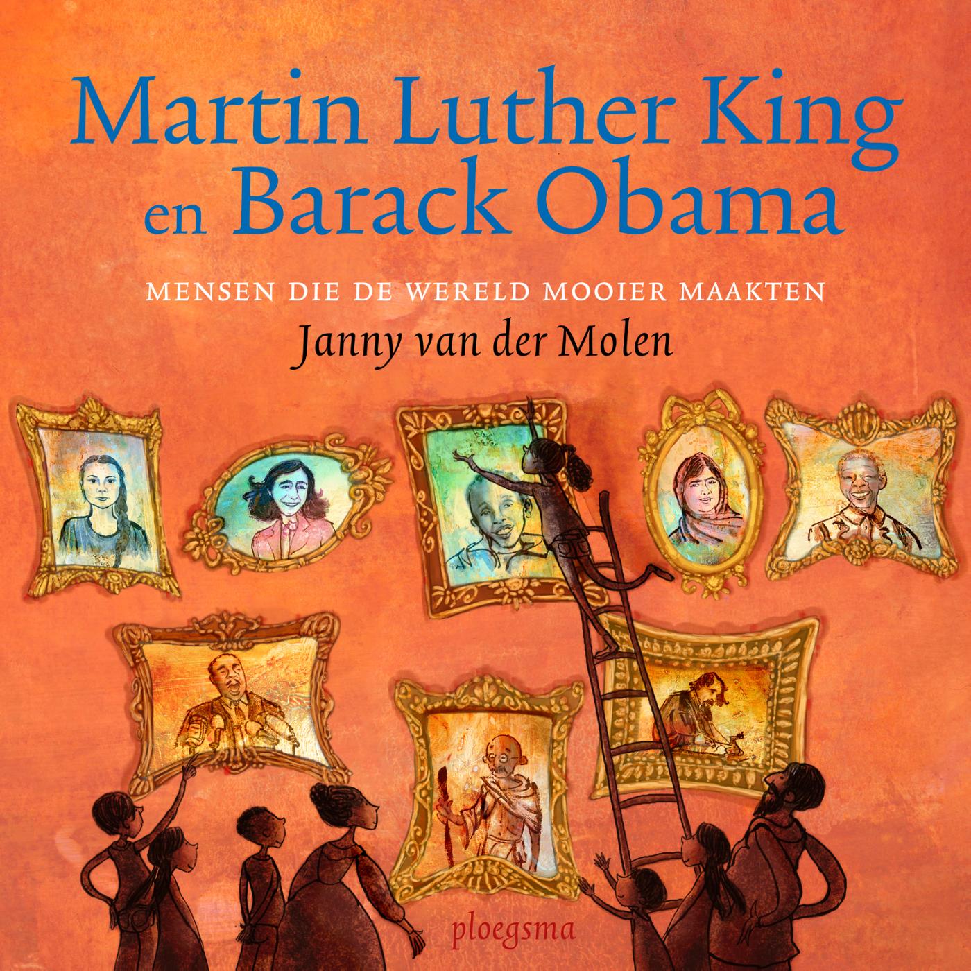 Omslag van Martin Luther King en Barack Obama