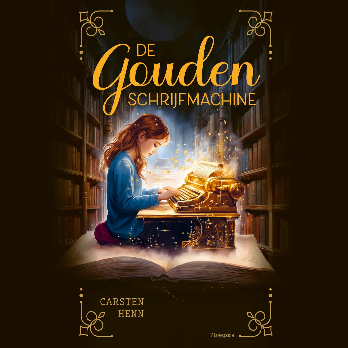 Omslag van De gouden schrijfmachine