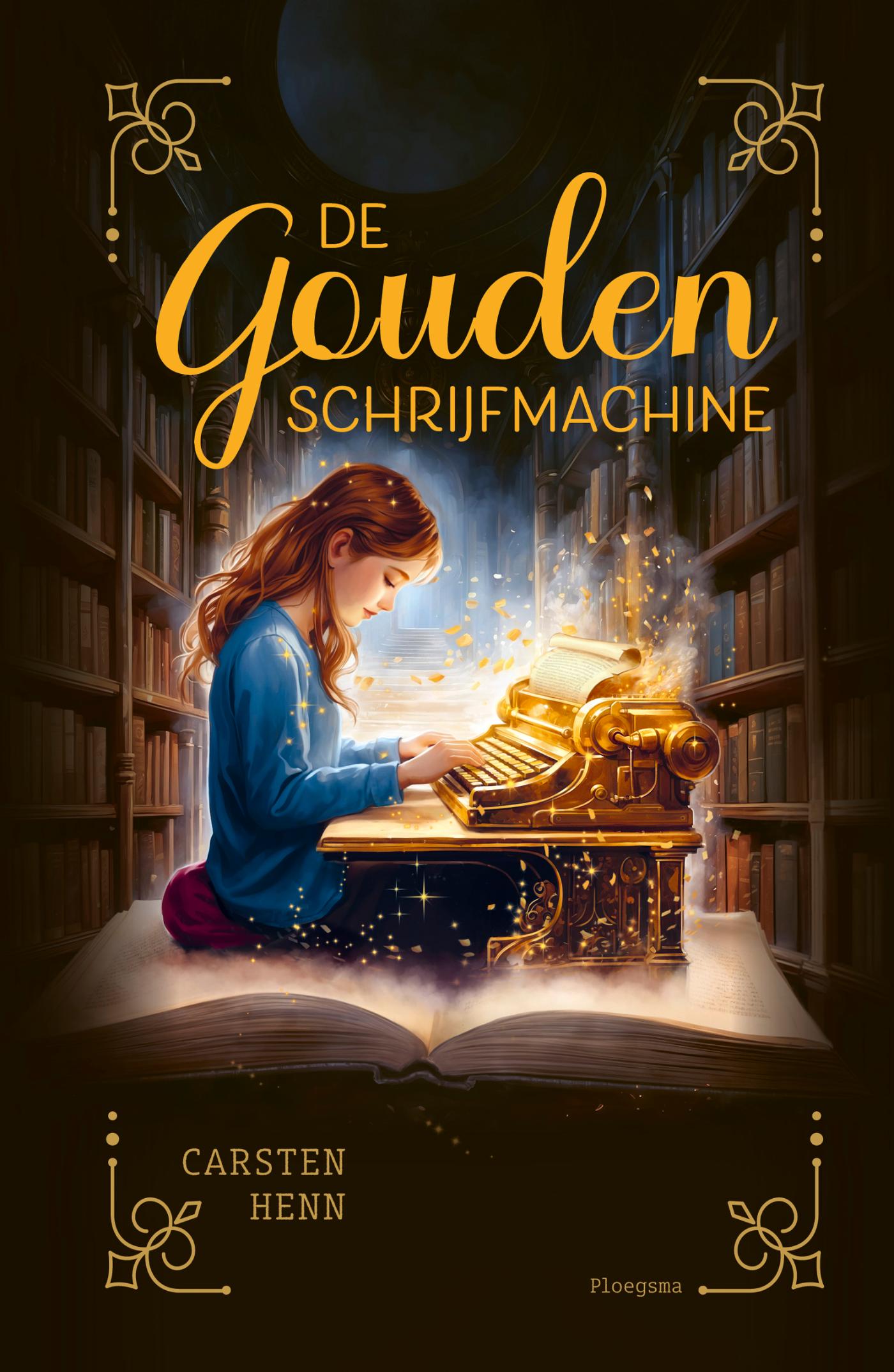 Omslag van De gouden schrijfmachine