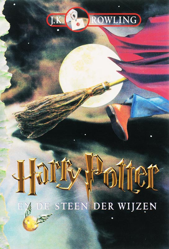 Omslag van Harry Potter en de steen der wijzen