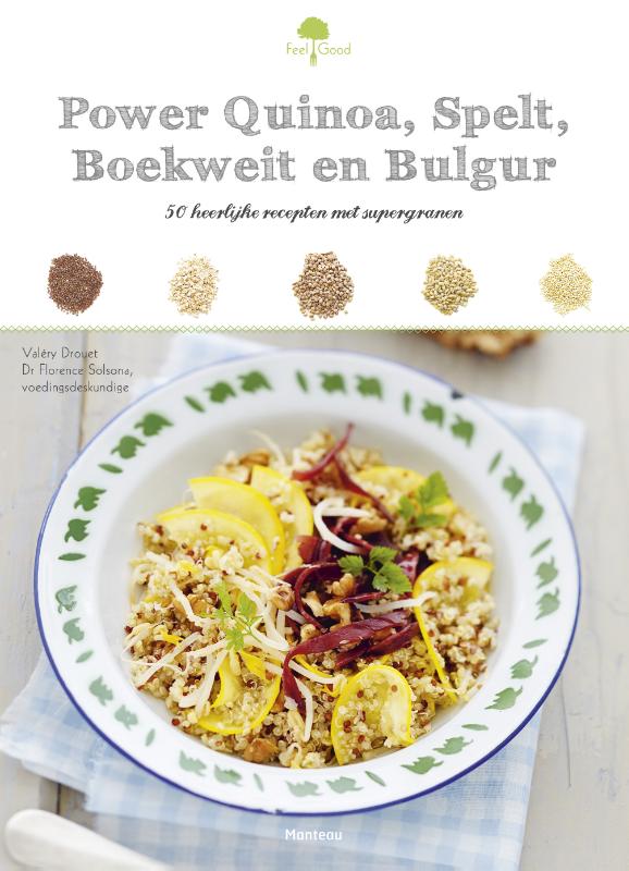 Omslag van Power quinoa, spelt, boekweit en bulgur