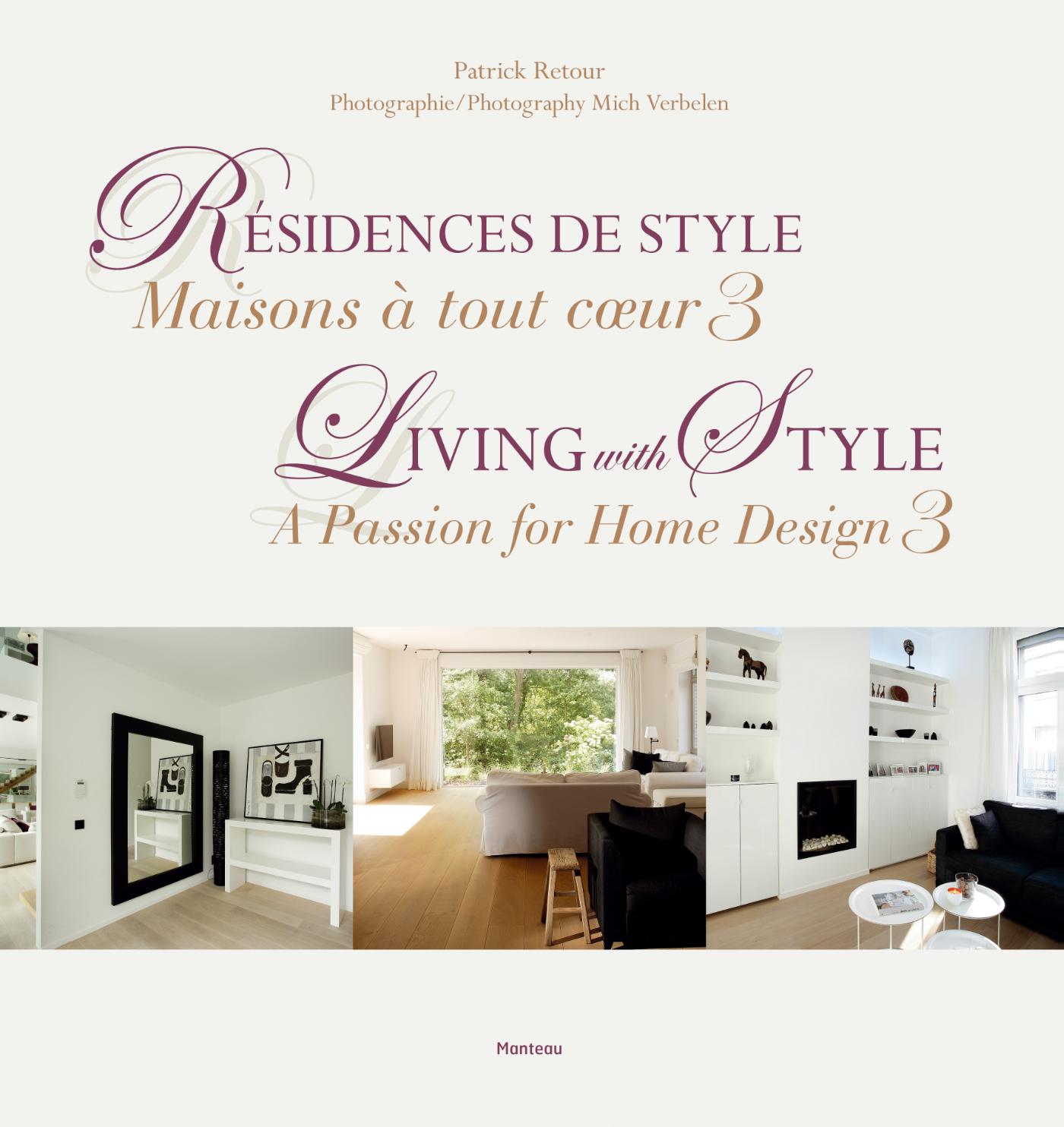 Omslag van 03 Résidences de style - Living with Style