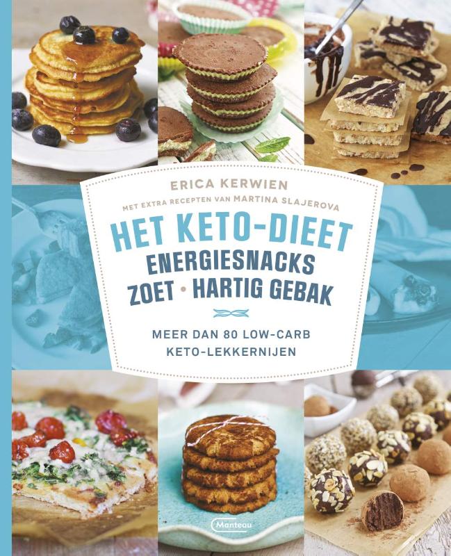Omslag van Het keto-dieet: energiesnacks, zoet en hartig gebak