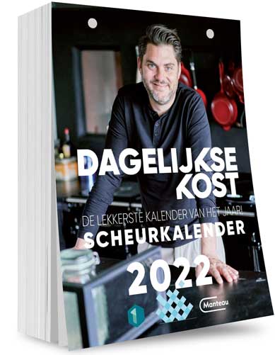 Omslag van Dagelijkse Kost Scheurkalender 2022