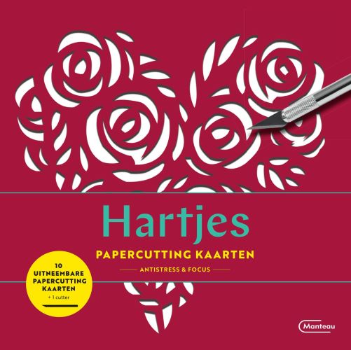 Omslag van Papercutting kaarten hartjes