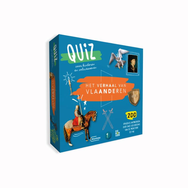 Omslag van Het Verhaal van Vlaanderen - quiz