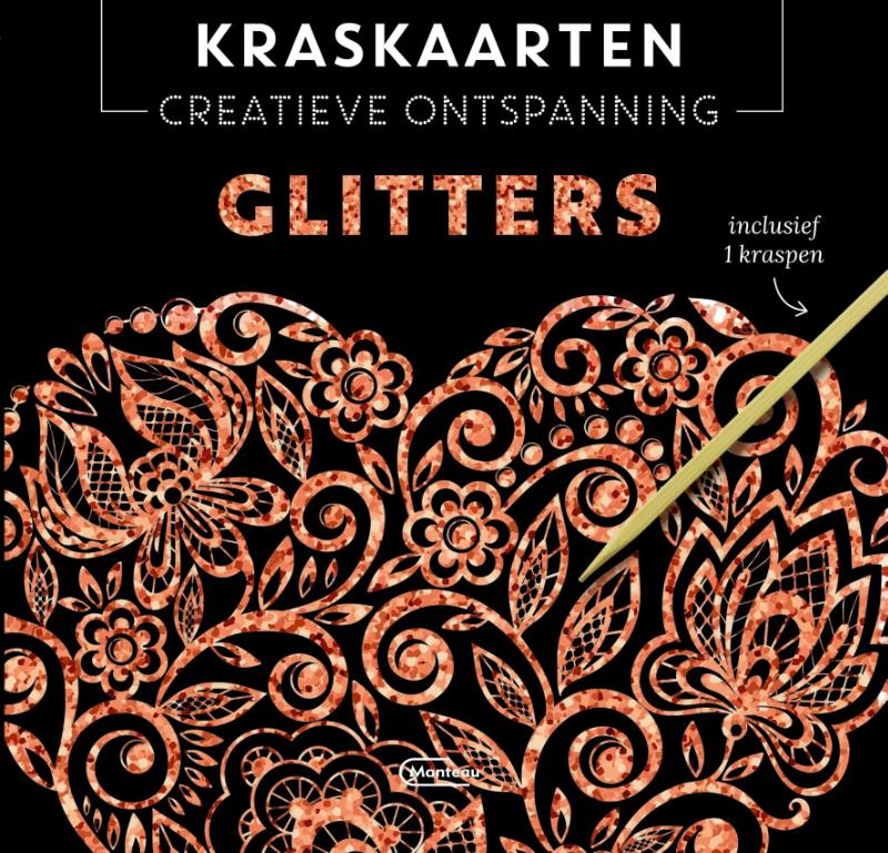 Omslag van Kraskaarten GLITTERS