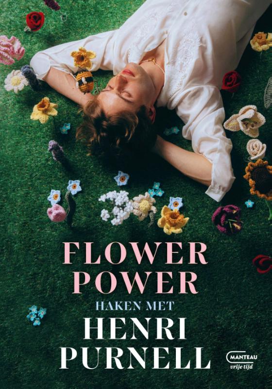 Omslag van Flower Power, haken met Henri Purnell