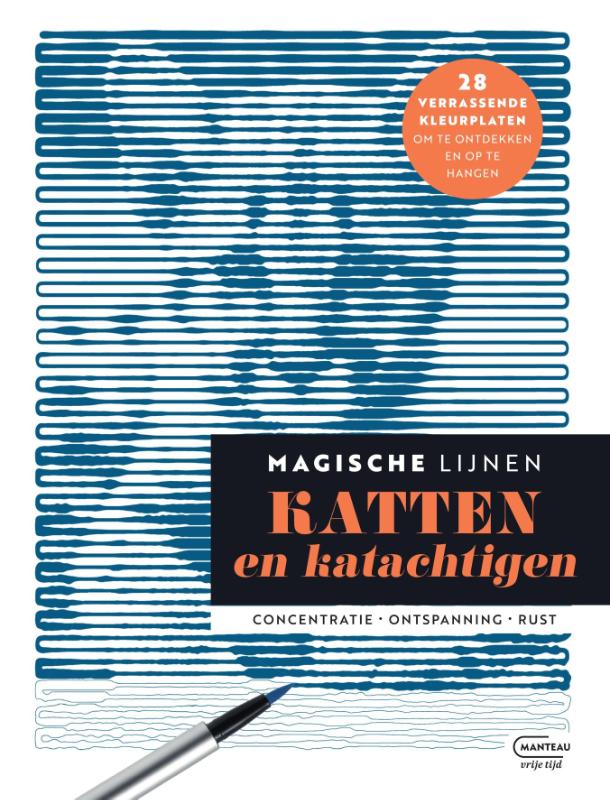 Omslag van Magische lijnen Katten en katachtigen