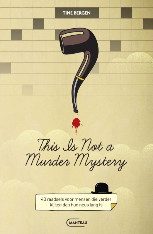 Omslag van This is not a murder mystery