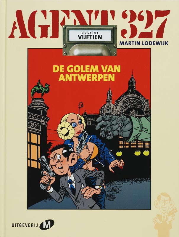 Omslag van De golem van Antwerpen