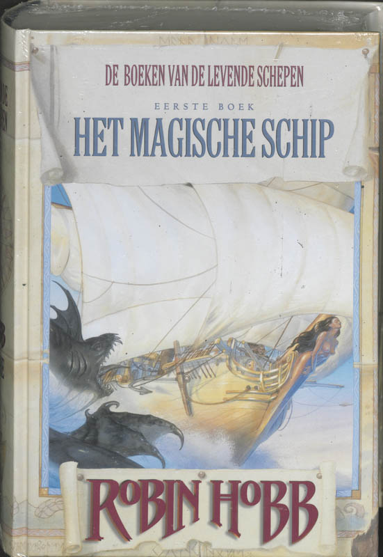 Omslag van Levende schepen 1 Het magische schip