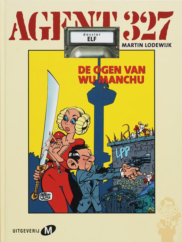 Omslag van De ogen van wu manchu