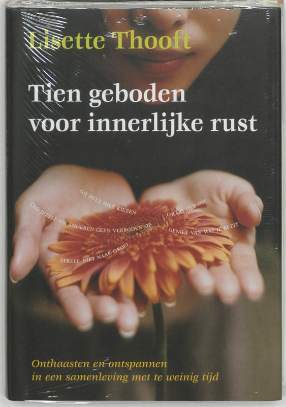 Omslag van Tien geboden voor innerlijke rust