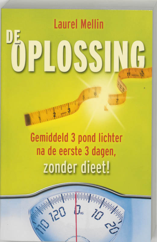 Omslag van De oplossing