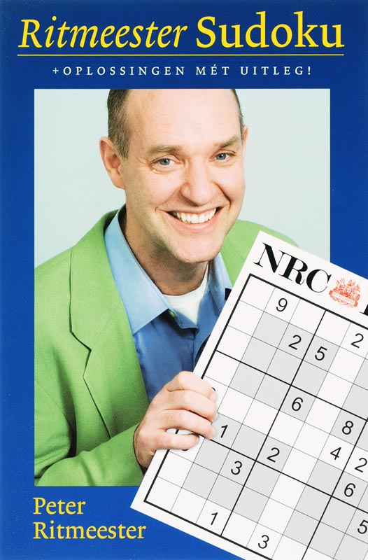 Omslag van Ritmeester Sudoku