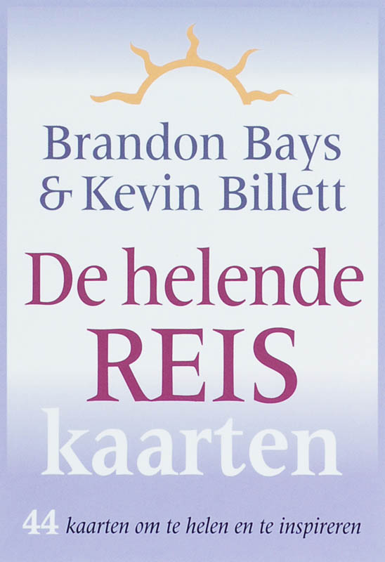 Omslag van De helende reis kaarten