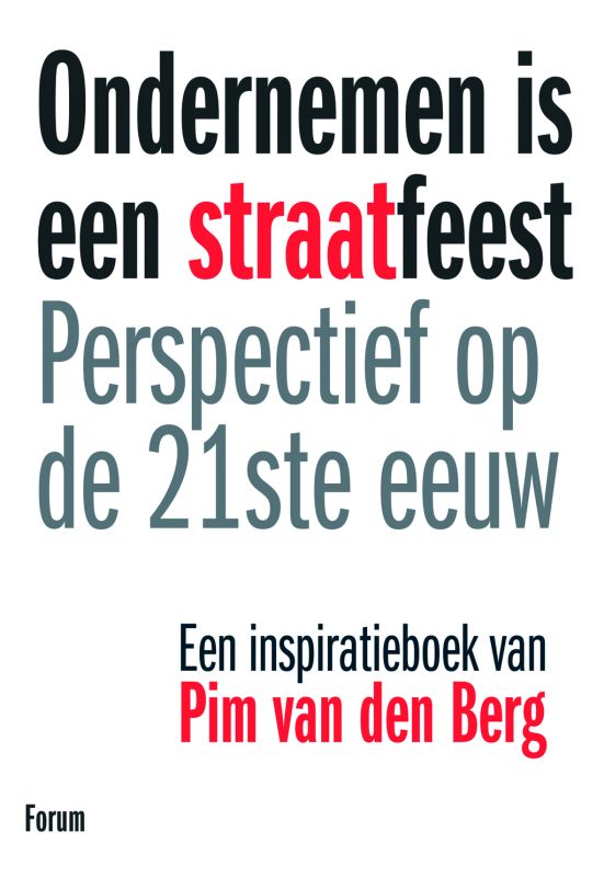 Omslag van Ondernemen is een straatfeest