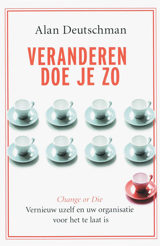 Omslag van Veranderen doe je zo