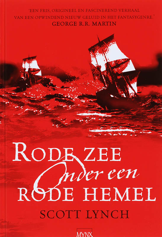 Omslag van Rode zee onder een rode hemel