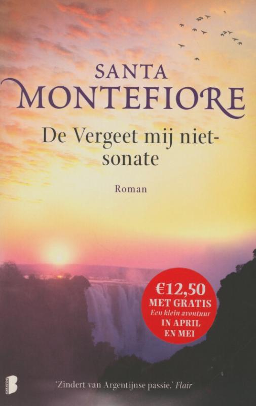 Omslag van De vergeet mij niet sonate