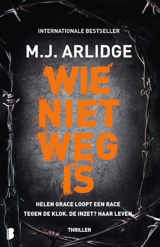 Omslag van Wie niet weg is