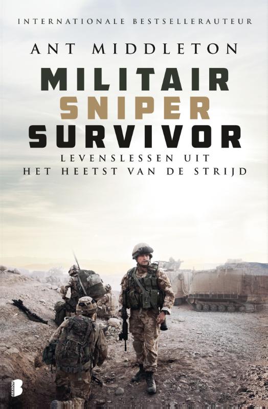 Omslag van Militair, sniper, survivor