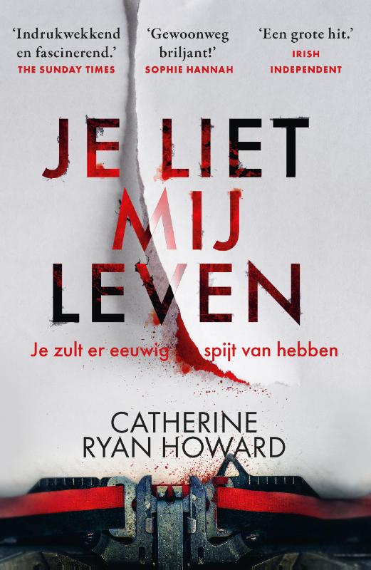Omslag van Je liet mij leven