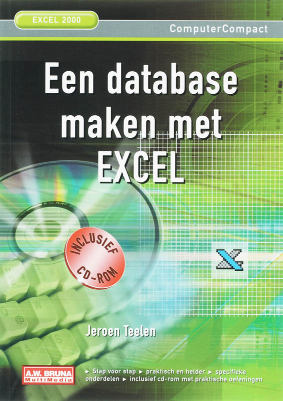 Omslag van Een database maken met Excel